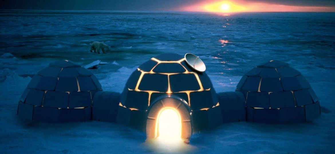 igloo_with_satellite_dish